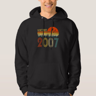 Veste À Capuche Vintage 2007 15e anniversaire Hommes Femmes 15 ans