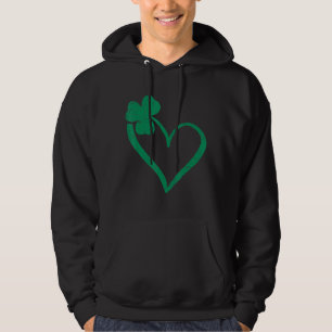 Veste À Capuche Vintage Green Happy St Patrick S Day Irish Shamroc