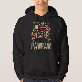 Veste À Capuche Vintage Mon infirmière préférée Pawpaw American Fl