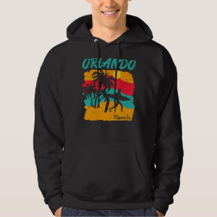 Veste À Capuche Vintage Sunset Beach Surf Orlando Florida Summe