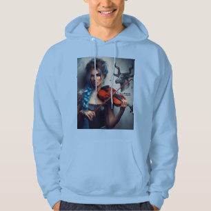 Veste À Capuche Violon musicien Taurus Zodiac