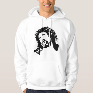Veste À Capuche Visage de sweatshirt de Jésus