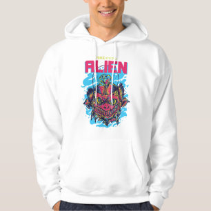 Veste À Capuche Visiteur cosmique : Le design Alien