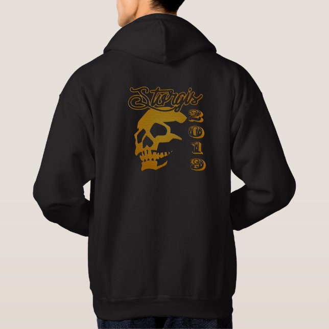 VESTE À CAPUCHE VITESSE DE LA SEMAINE 2019 DE VÉLO DE STURGIS (Dos)