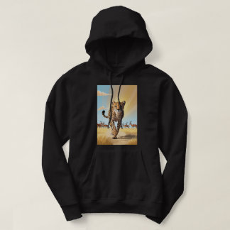 Veste À Capuche Vitesse sauvage : Cheetah et Gazelles Hommes