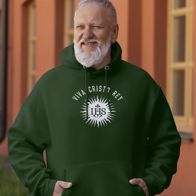 Veste À Capuche Viva Cristo Rey Catholique Cristeros Cadeau (Créateur téléchargé)