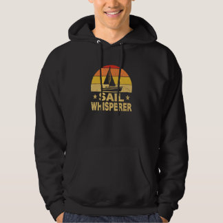 Veste À Capuche Voilier Voilier Style Rétro Voilier Whisperer Voil