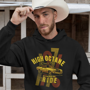 Veste À Capuche Voiture de musculation à haute octane Côte Ouest