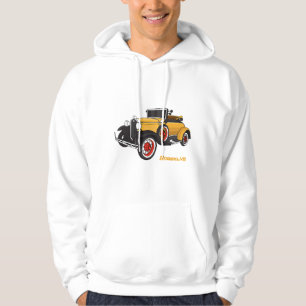 Veste À Capuche Voiture jaune classique 1931