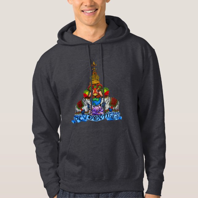 Veste À Capuche Volontaire Thaïlande de corps de paix (Devant)