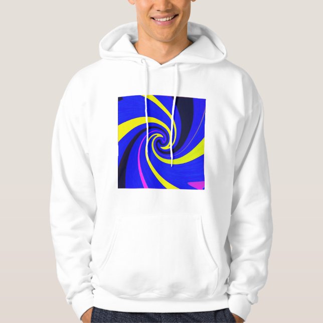 Veste À Capuche Vortex bleu (Devant)