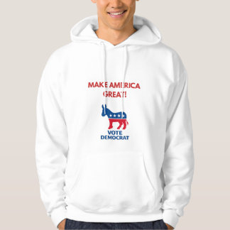 Veste À Capuche Vote Democrat Pro-Democracy Hoodie