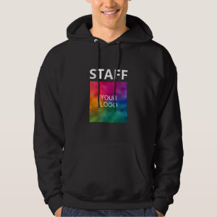 Veste À Capuche Votre entreprise Logo d'entreprise Ici Personnel d