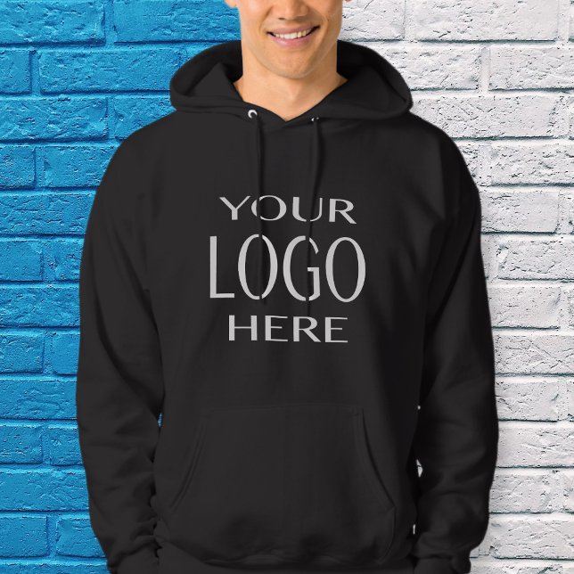 Veste À Capuche Votre logo ou votre photo | Remplacement simple d' (Créateur téléchargé)