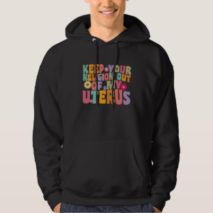 Veste À Capuche Votre religion hors de ma récupération d'hystérect