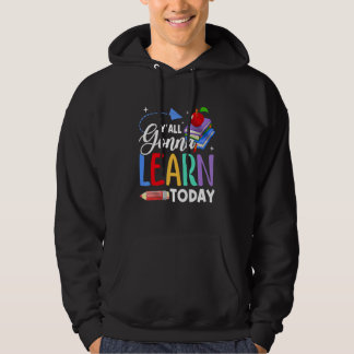 Veste À Capuche Vous allez tous apprendre aujourd'hui Professeur R