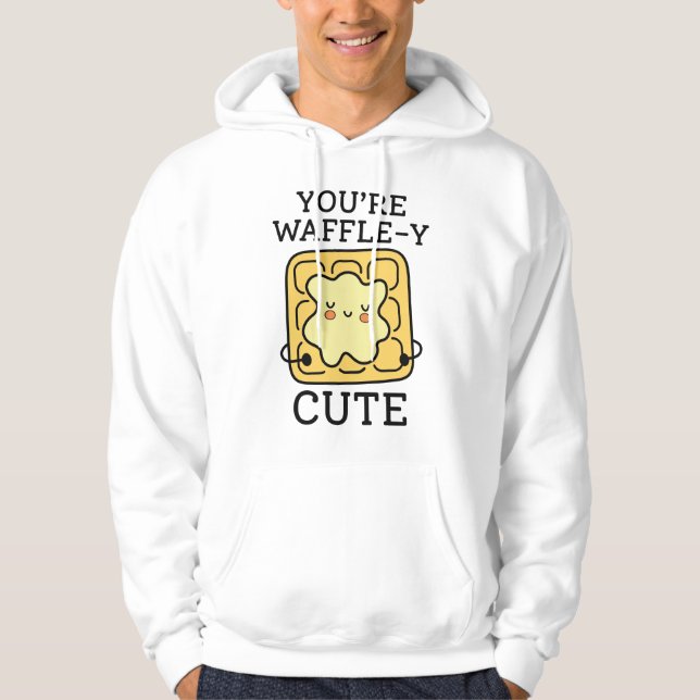 Veste À Capuche Vous êtes Waffle-Y mou (Devant)