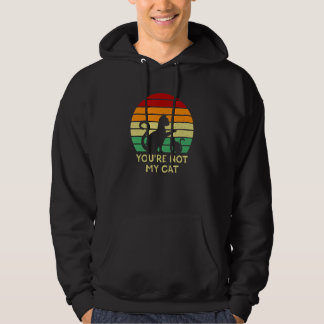 Veste À Capuche Vous n'êtes pas mon chat introverti Chat Chat ant