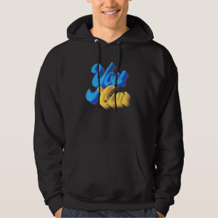 Veste À Capuche Vous Pouvez Inspirer Citer Positive Dire