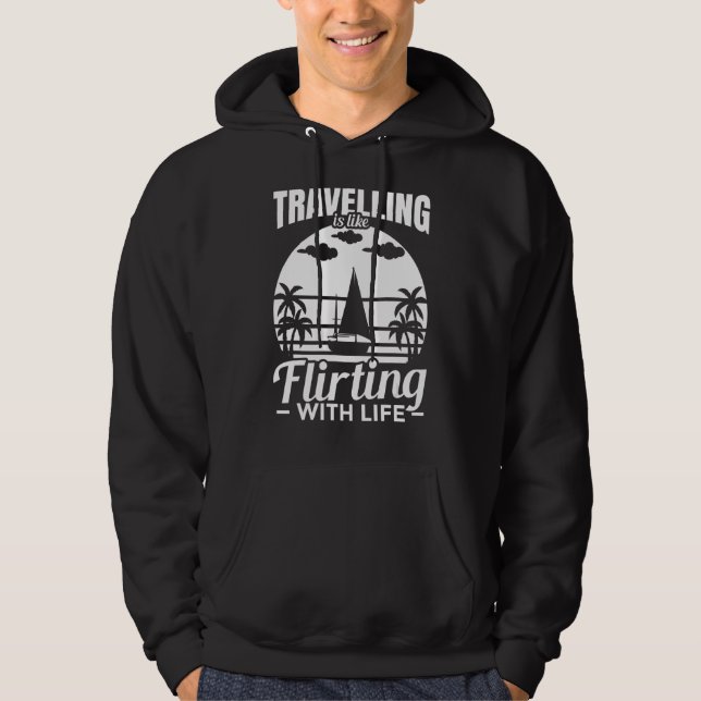 Veste À Capuche Voyage Pour Un Voyage D'Aventure Voyages (Devant)