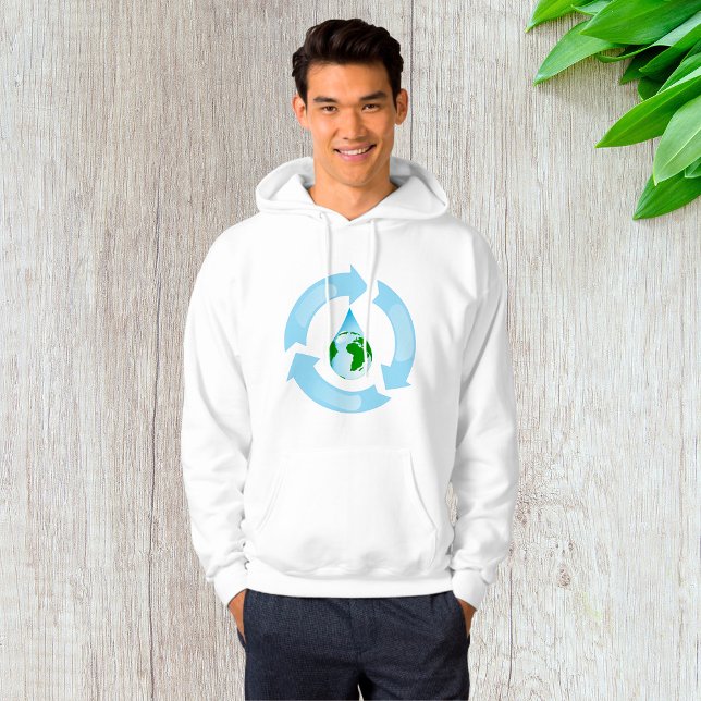 Veste À Capuche Water Recycling Mens Hoodie (Créateur téléchargé)