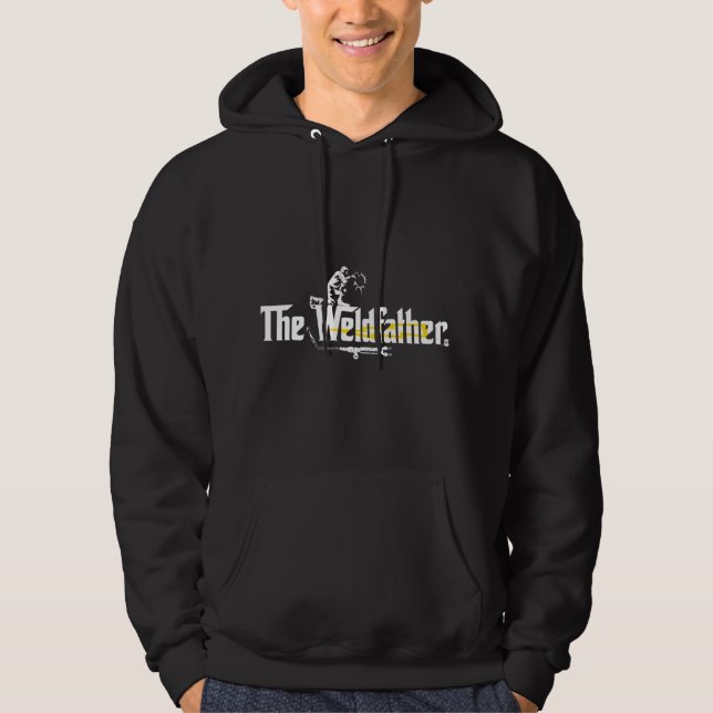 Veste À Capuche Weldfather Cool Welder Cadeau Tee Soudage Funny Ch (Devant)