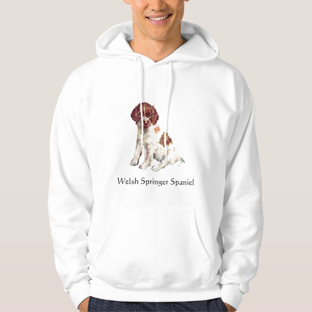 Veste À Capuche Welsh Springer Spaniel (Devant)
