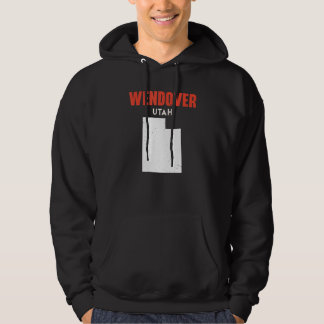 Veste À Capuche Wendover Utah USA State America Travel Utahan