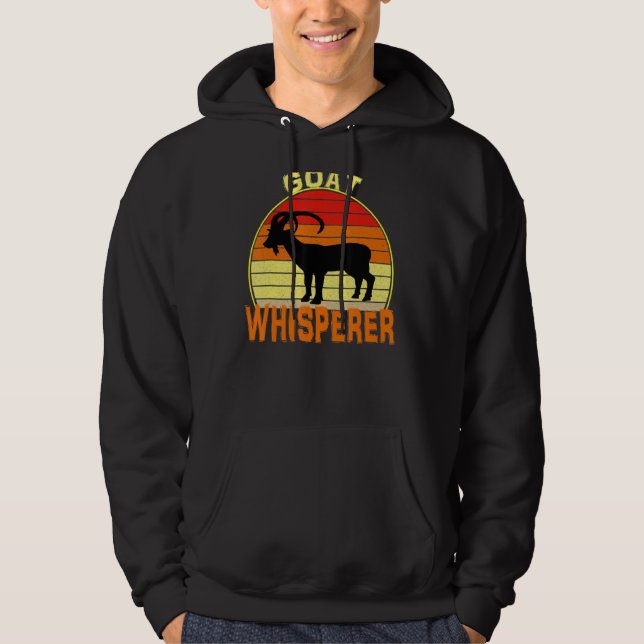 Veste À Capuche Whisperer de chèvre (Devant)