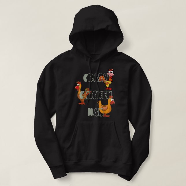 Veste À Capuche Whisperer De Poulet cool Pour Hommes Femmes Amateu (Design devant)