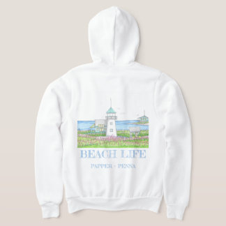 Veste À Capuche White Lighthouse Women's Hoodie Sweatshirt
