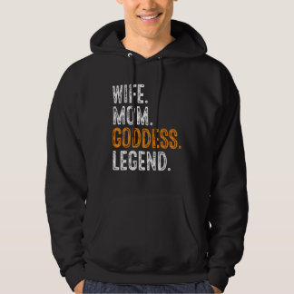 Veste À Capuche Wife Mom Goddess Legend  Occupation Office