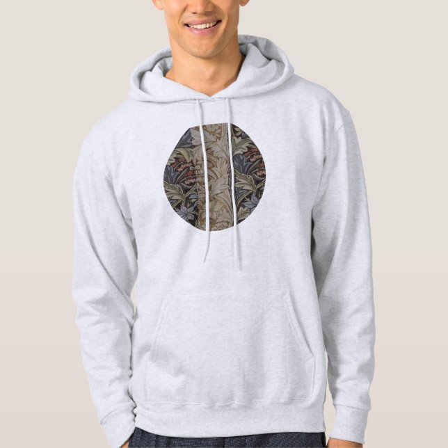 Veste À Capuche William Morris Bluebell Tapestry Design (Devant)