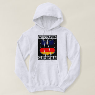 Veste À Capuche Wisconsin allemand américain