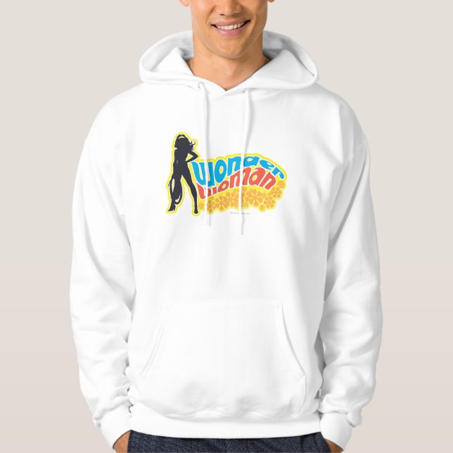 Veste À Capuche Wonder Woman Silhouette (Devant)