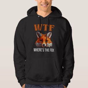 Veste À Capuche WTF - Où est le Fox
