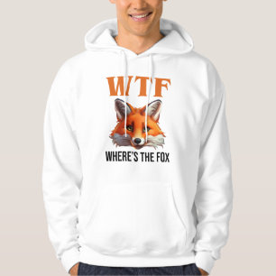 Veste À Capuche WTF - Où est le Fox