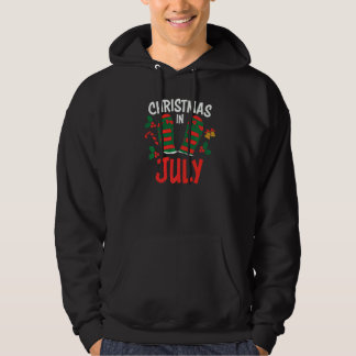 Veste À Capuche Xmas In July Flip Flops Summer Vacation Cute  Grap
