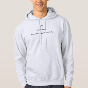 Veste À Capuche Yiddish kvech