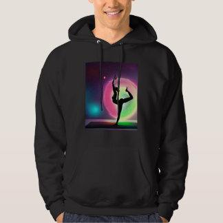 Veste À Capuche Yoga Girl Female Sun Salutation Meditation Chakra 