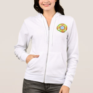 Veste À Capuche Yoga Mandala, femmes vêtement américain