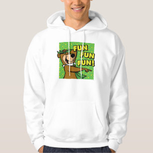 Veste À Capuche Yogi l'ours amusant amusant amusant