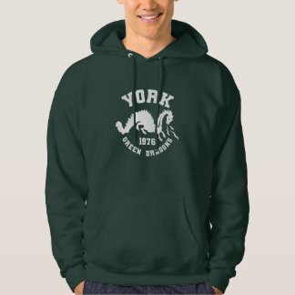 Veste À Capuche York Green Dragons 1976 Sweatshirt à capuchon - Ve