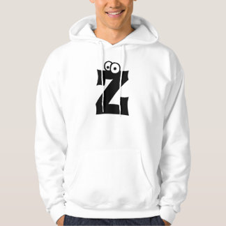 Veste À Capuche Z, lettre avec les yeux