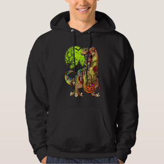 Veste À Capuche Zombie Rex Halloween Boys Kids Pumpkin Dinosaur Re