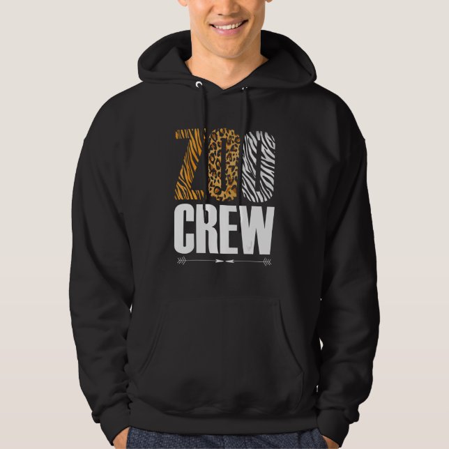 Veste À Capuche Zoo Crew Safari Zoologist Animals (Devant)