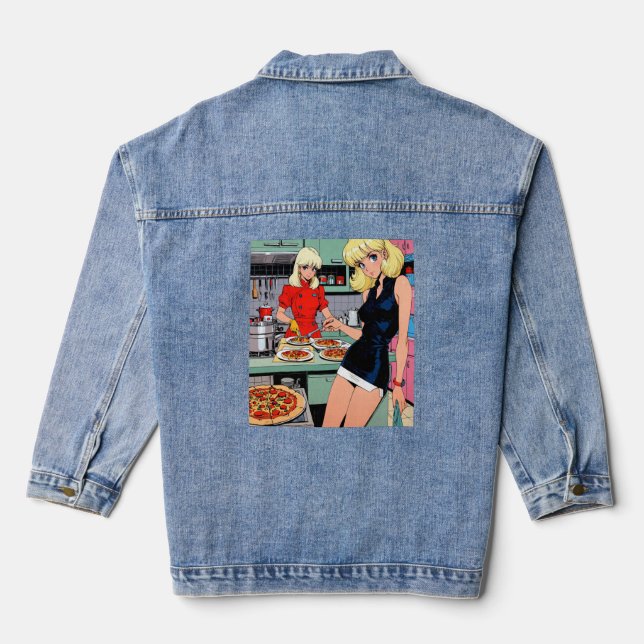 Veste Anime Denim vintage (Verso)