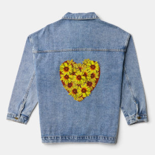 Veste Cœur de Tournesol