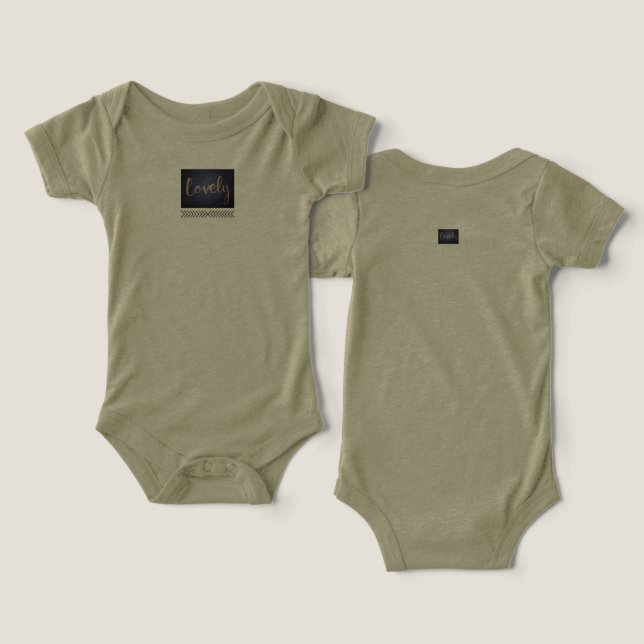 Veste de bébé adorable (Design Recto & Verso)