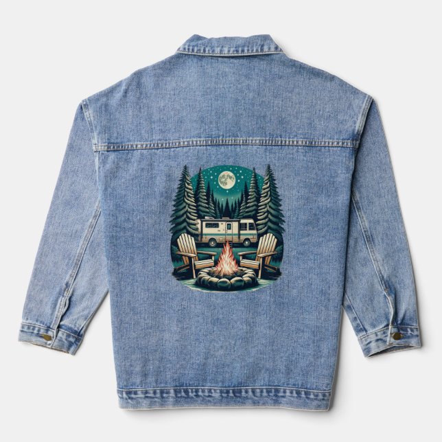 Veste Denim, Camping, Vestes (Verso)
